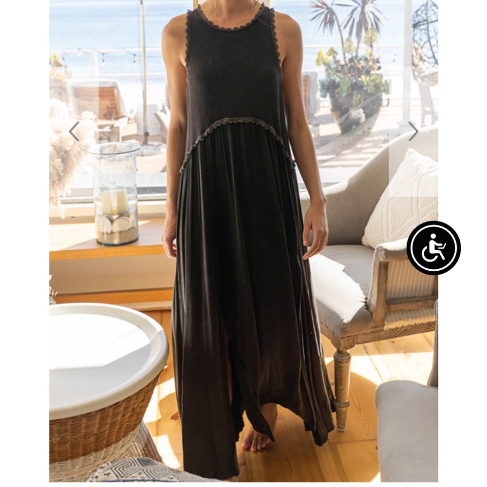 POL Black Maxi Dress - Picture 3 of 3